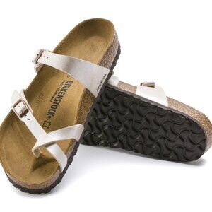 Birkenstock Recovery Slide Sandal with Toe Loop - Mayari Color Antique